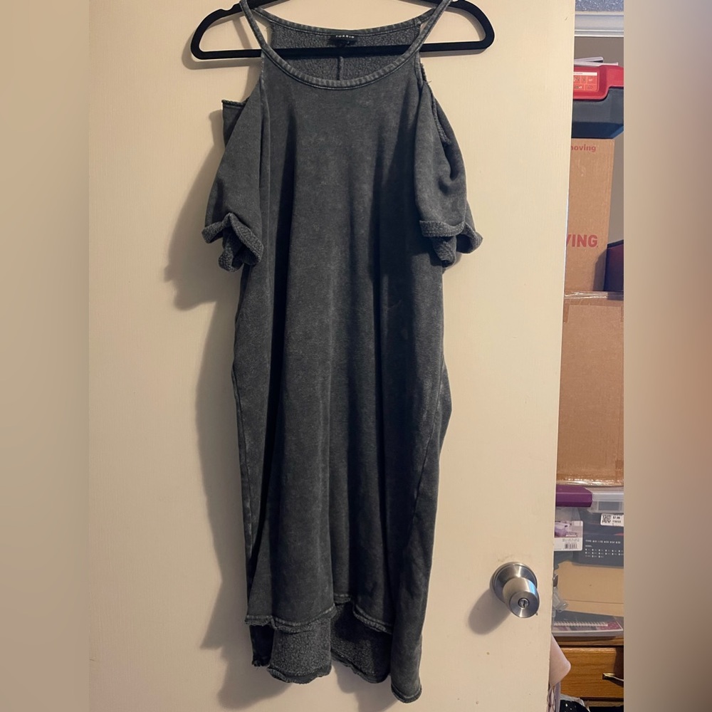 Torrid cold shoulder sweater dress size 2